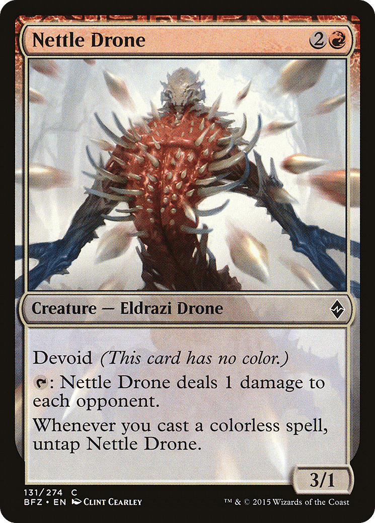 Nettle Drone — Battle for Zendikar — Magic: The Gathering