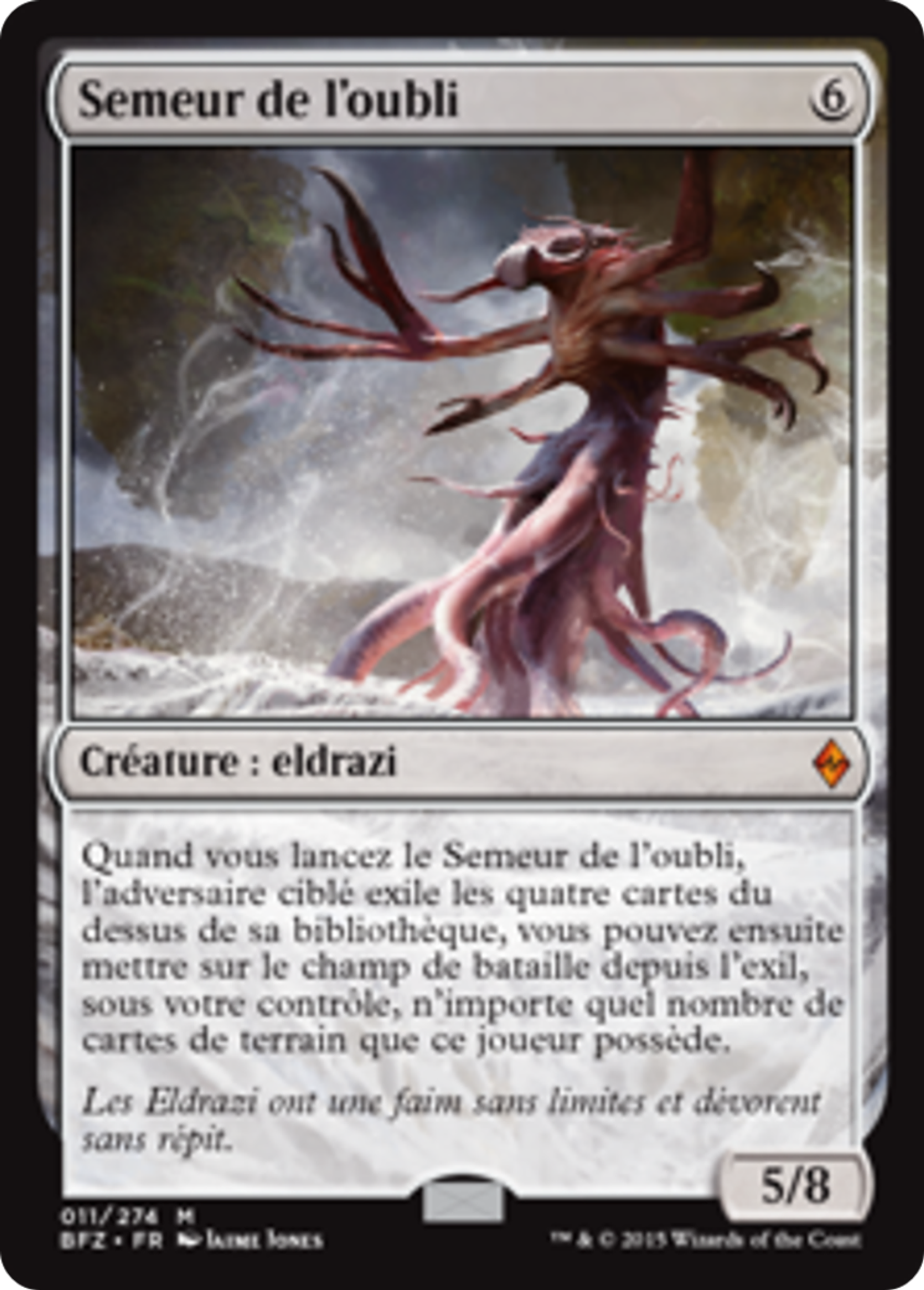 Semeur de l'oubli — Battle for Zendikar — Magic: The Gathering