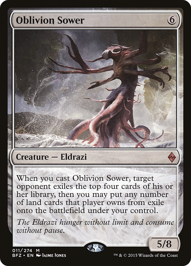 Oblivion Sower — Battle for Zendikar — Magic: The Gathering
