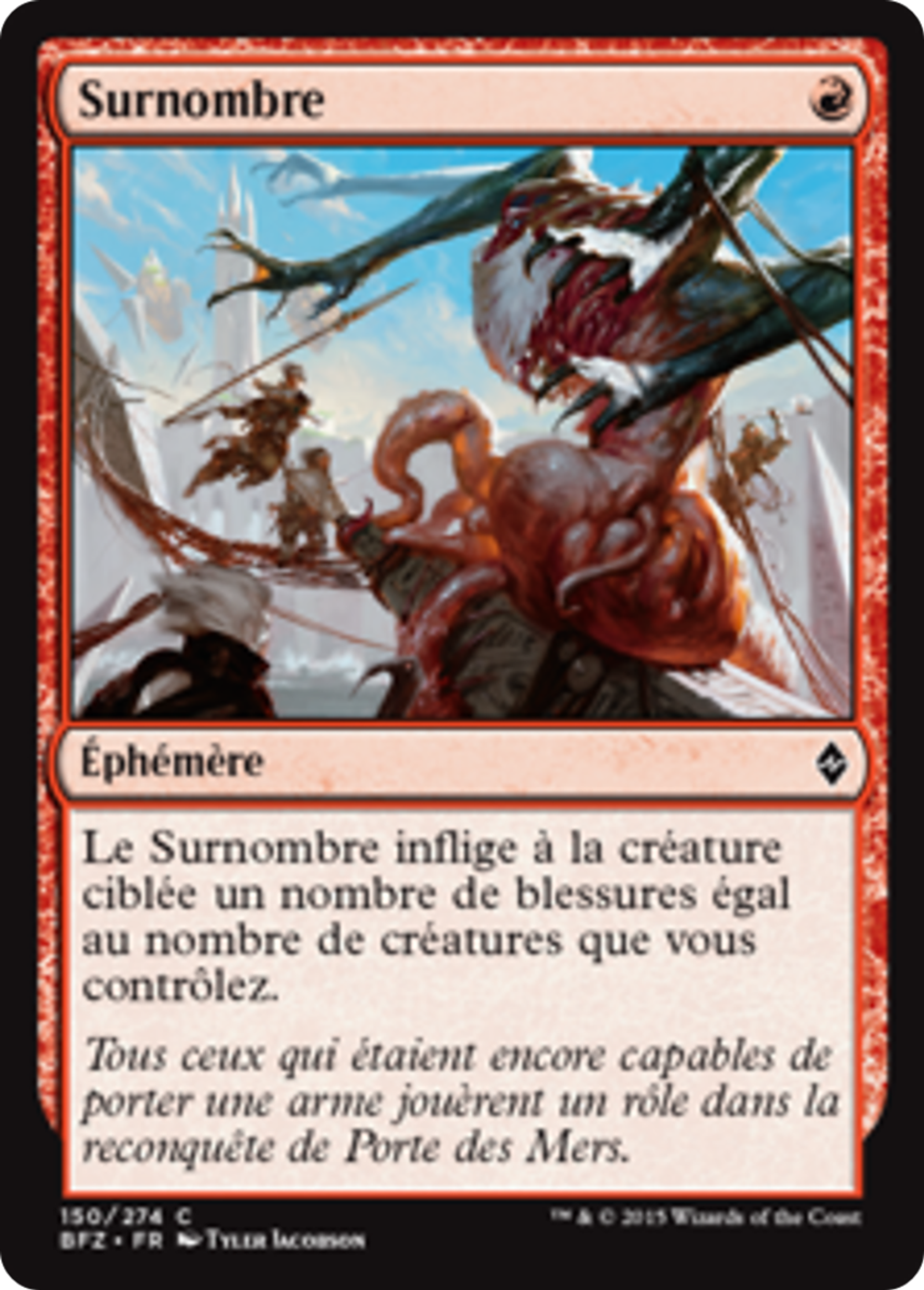 Surnombre — Battle for Zendikar — Magic: The Gathering