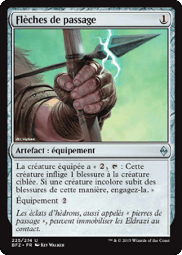 Flèches de passage — Battle for Zendikar — Magic: The Gathering