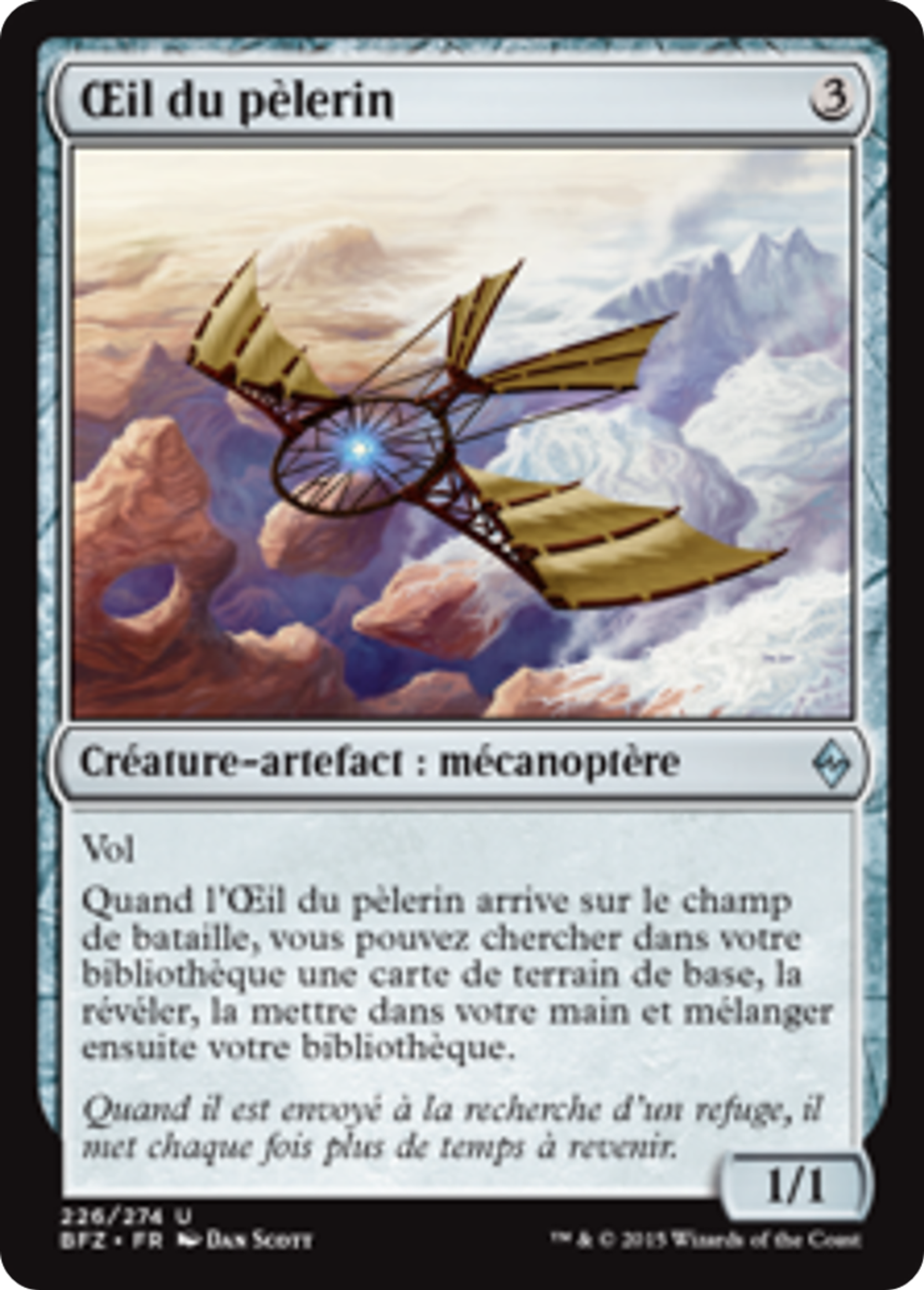 Œil du pèlerin — Battle for Zendikar — Magic: The Gathering