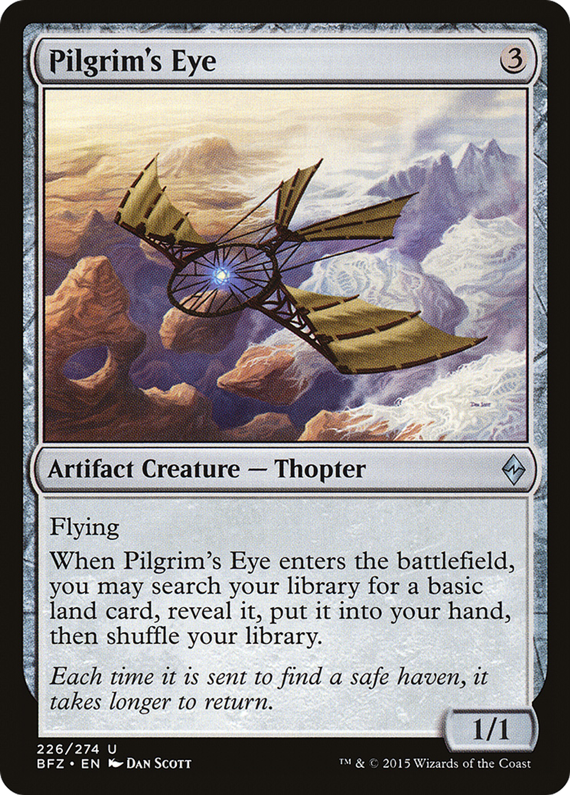 Pilgrim's Eye — Battle for Zendikar — Magic: The Gathering