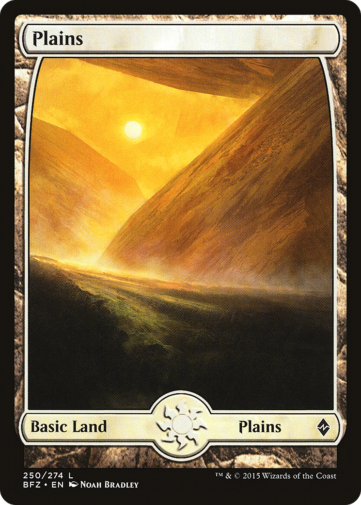 Plains — Battle for Zendikar — Magic: The Gathering