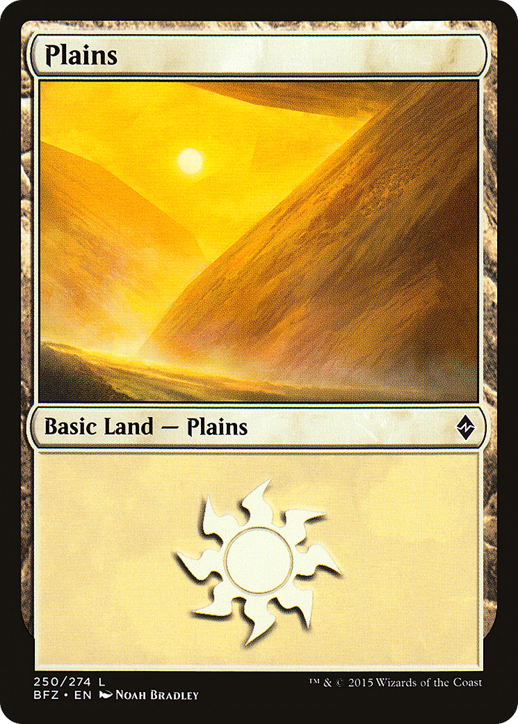 Plaine — Battle for Zendikar — Magic: The Gathering