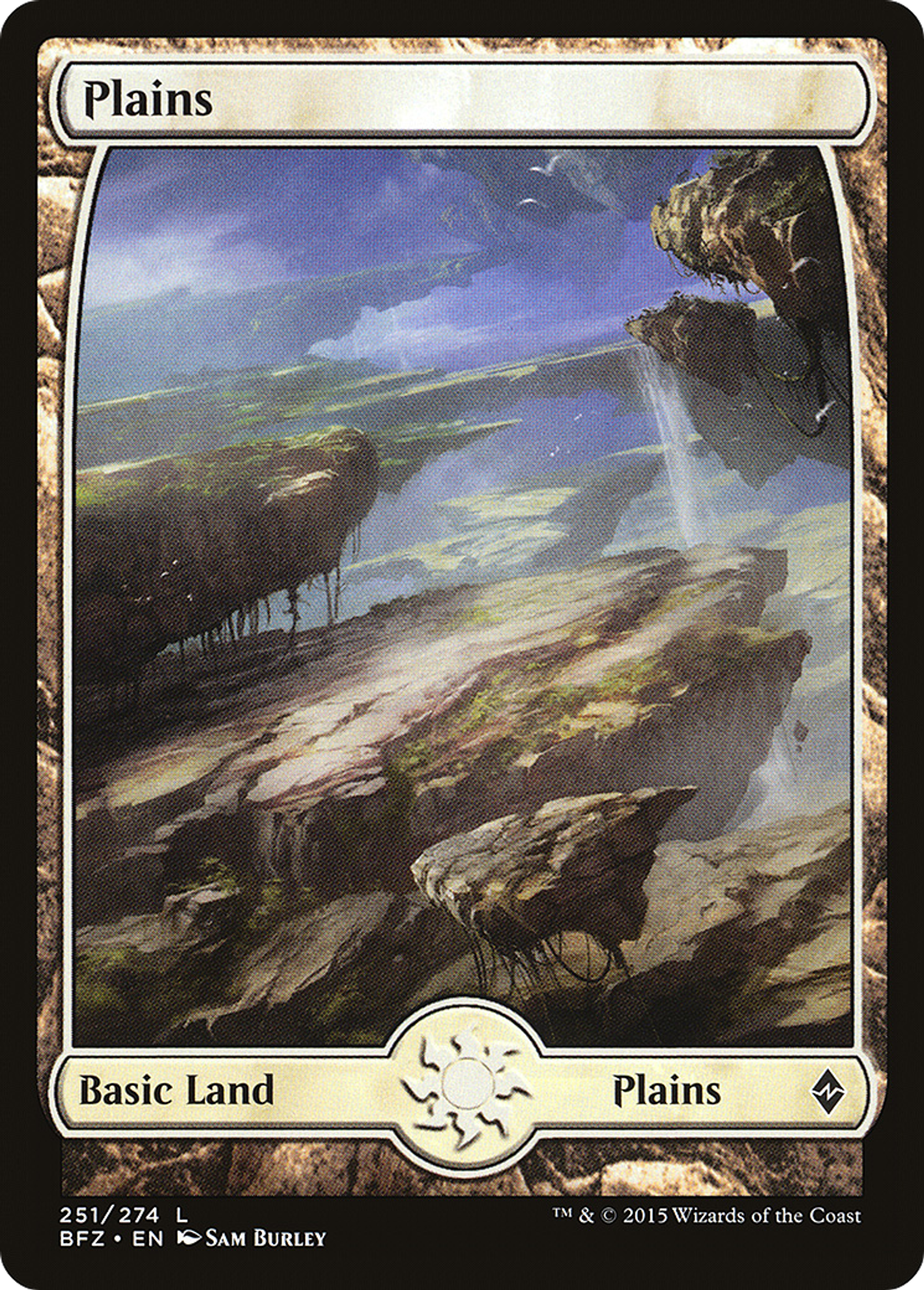 Plains — Battle for Zendikar — Magic: The Gathering