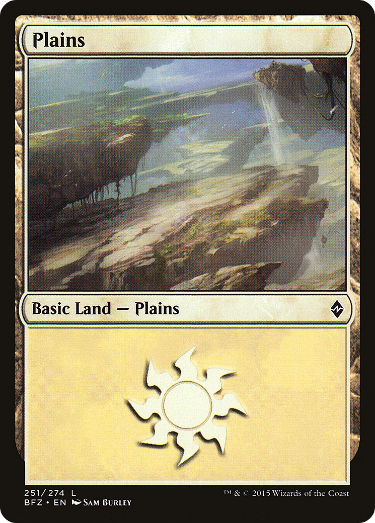 Plaine — Battle for Zendikar — Magic: The Gathering