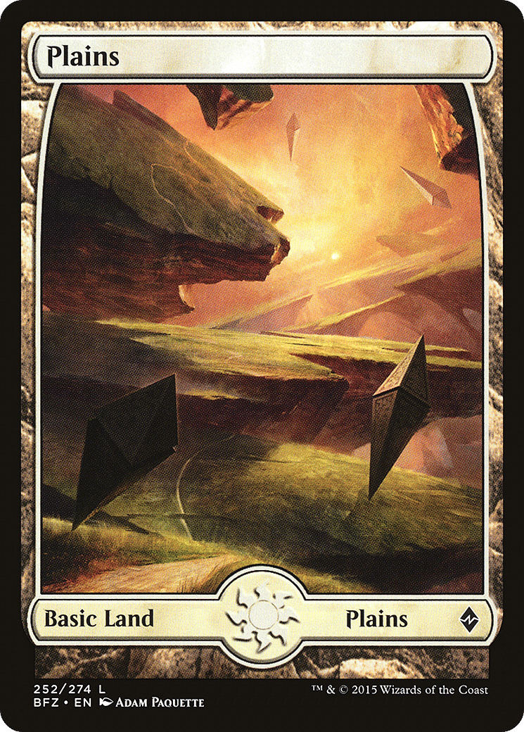 Plaine — Battle for Zendikar — Magic: The Gathering