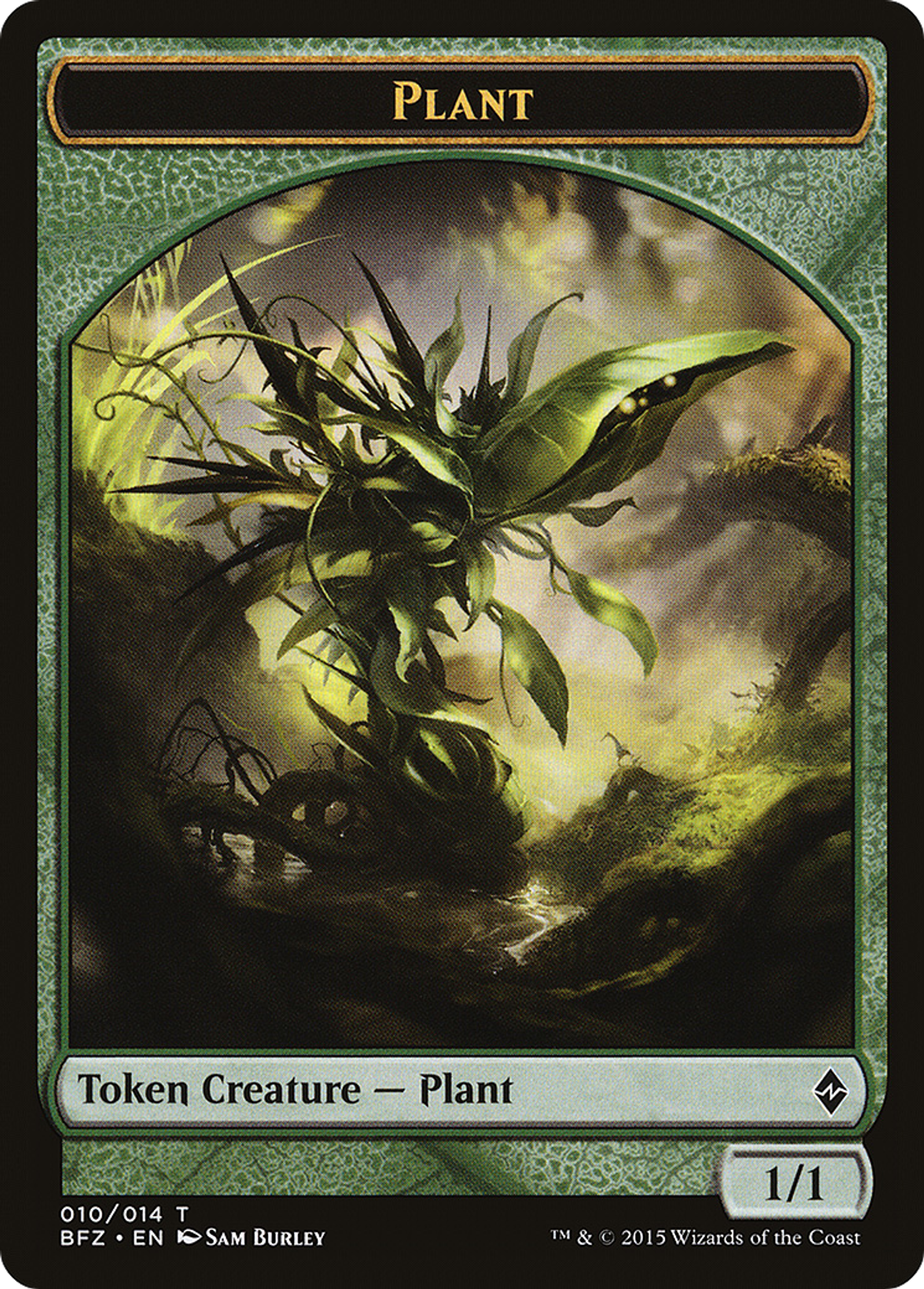 Plant — Battle for Zendikar — Magic: The Gathering