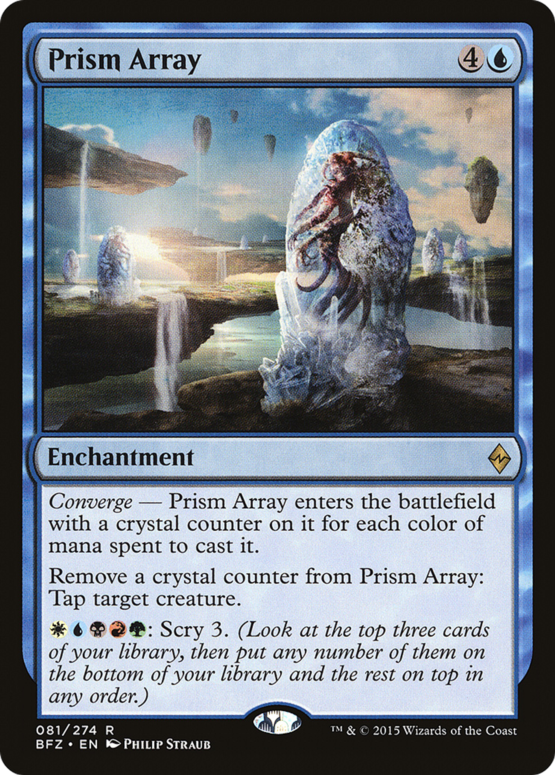 Prism Array — Battle for Zendikar — Magic: The Gathering