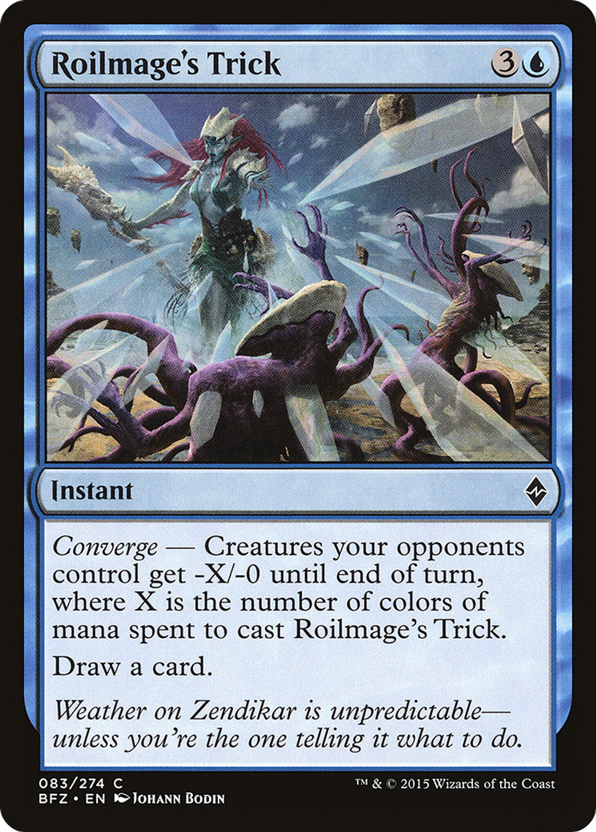 Roilmage's Trick — Battle for Zendikar — Magic: The Gathering