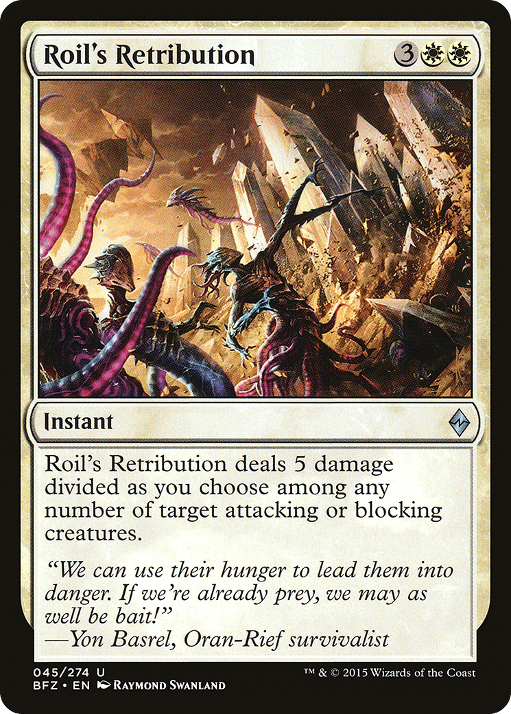 Roil's Retribution — Battle for Zendikar — Magic: The Gathering
