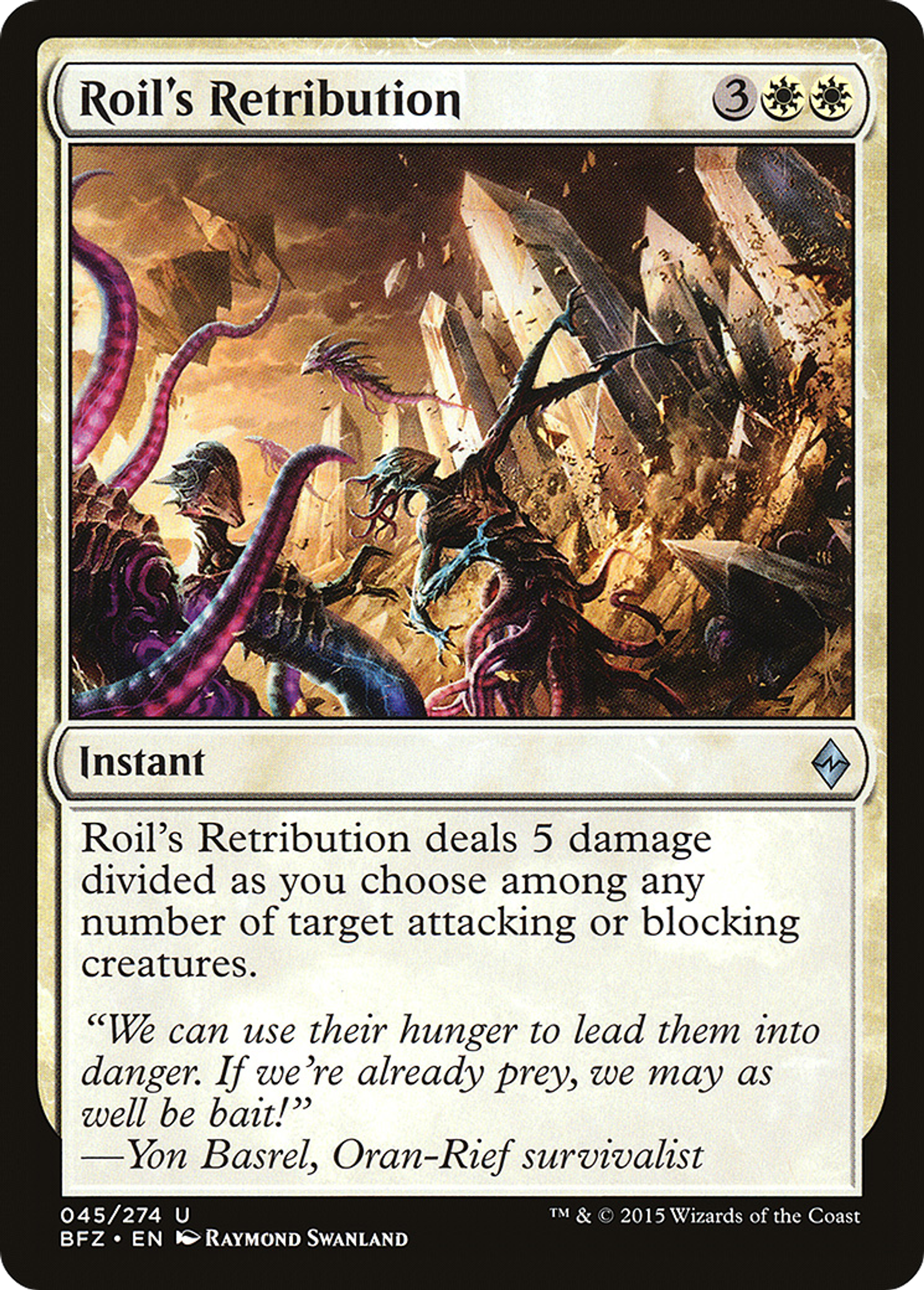 Roil's Retribution — Battle for Zendikar — Magic: The Gathering