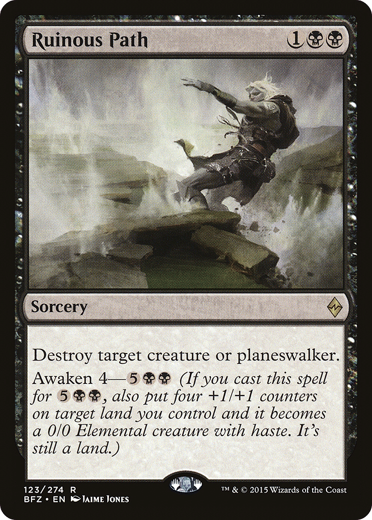 Ruinous Path — Battle for Zendikar — Magic: The Gathering