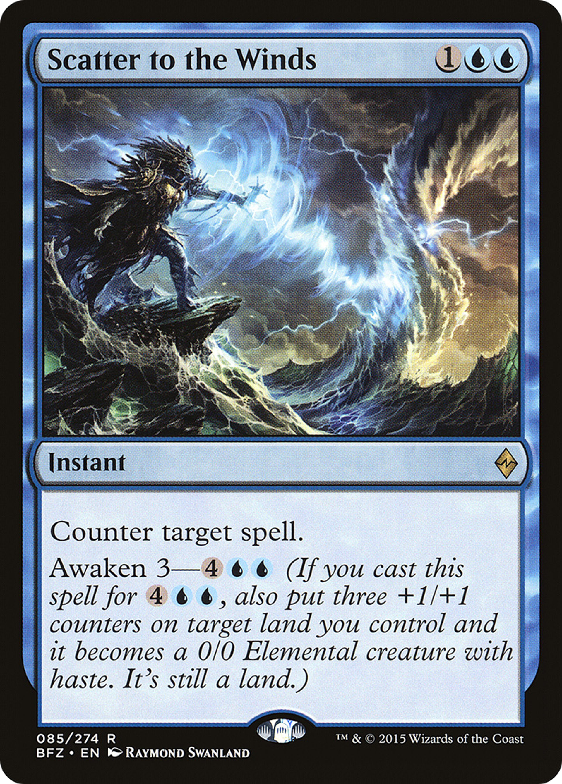 Scatter to the Winds — Battle for Zendikar — Magic: The Gathering
