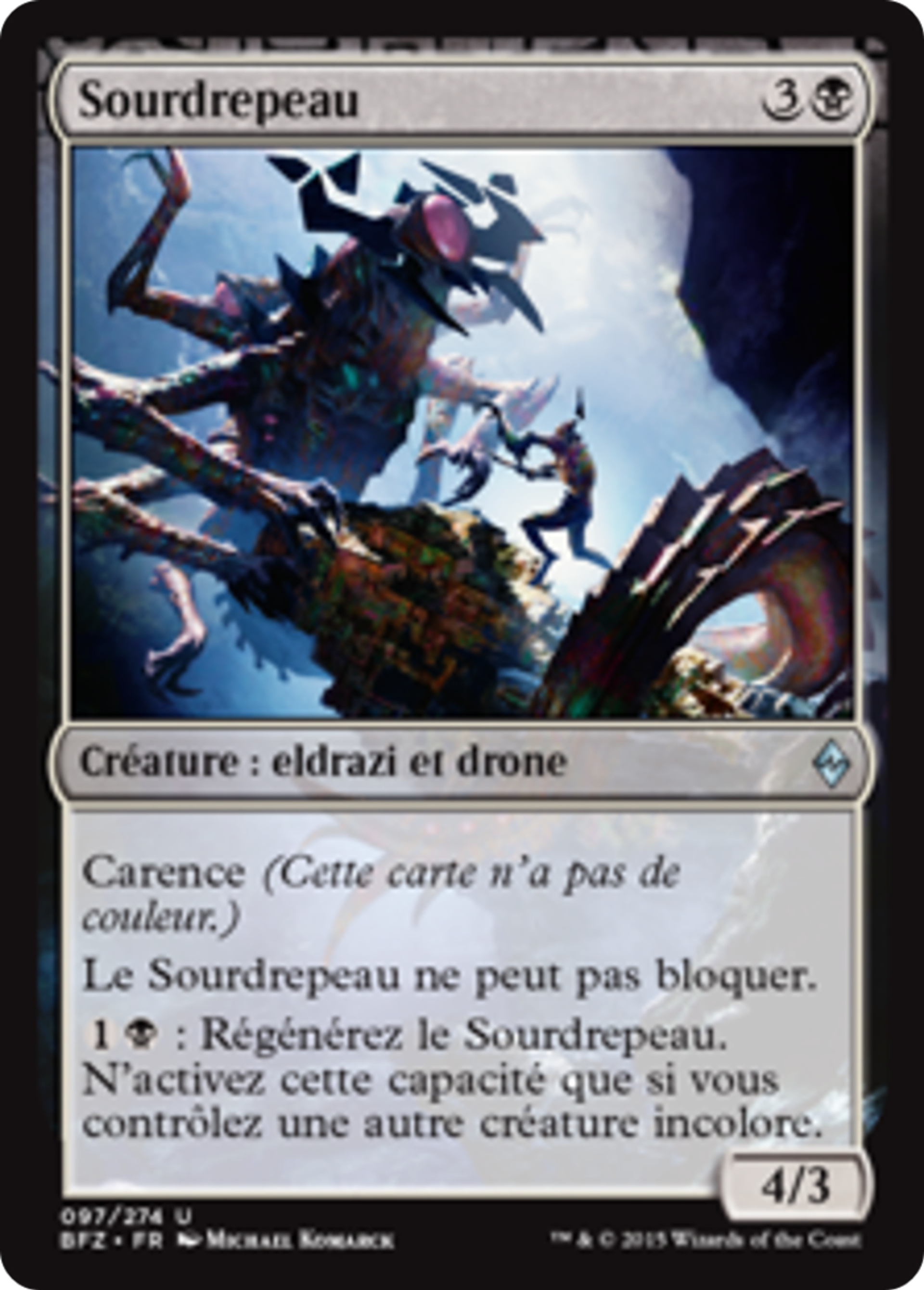 Sourdrepeau — Battle for Zendikar — Magic: The Gathering