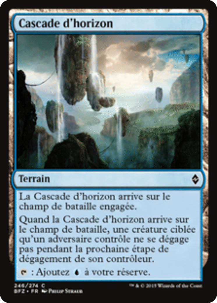 Cascade d'horizon — Battle for Zendikar — Magic: The Gathering