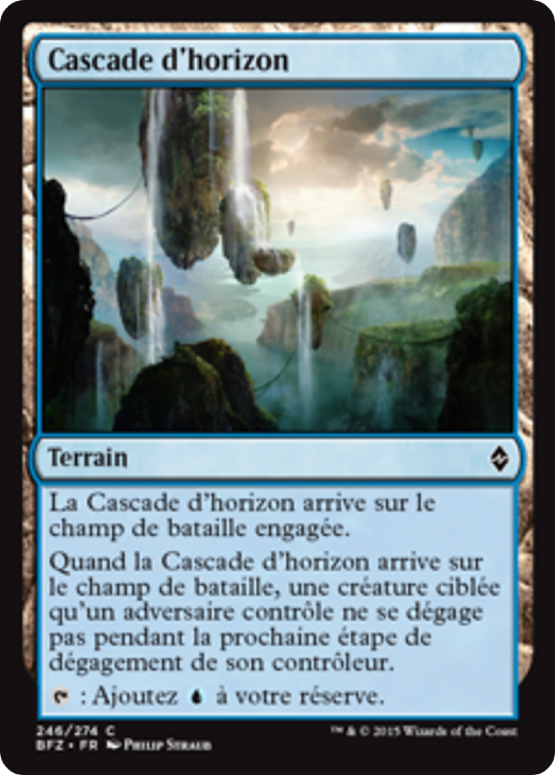 Cascade d'horizon — Battle for Zendikar — Magic: The Gathering