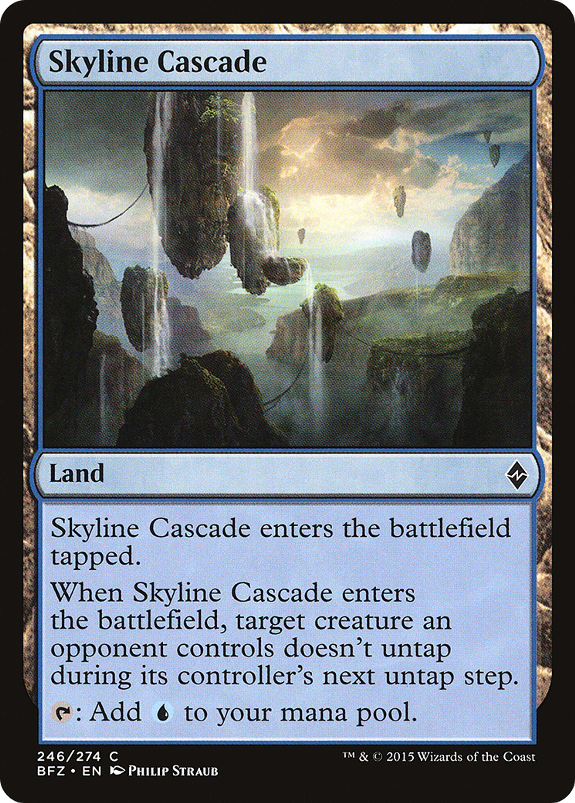 Cascade d'horizon — Battle for Zendikar — Magic: The Gathering