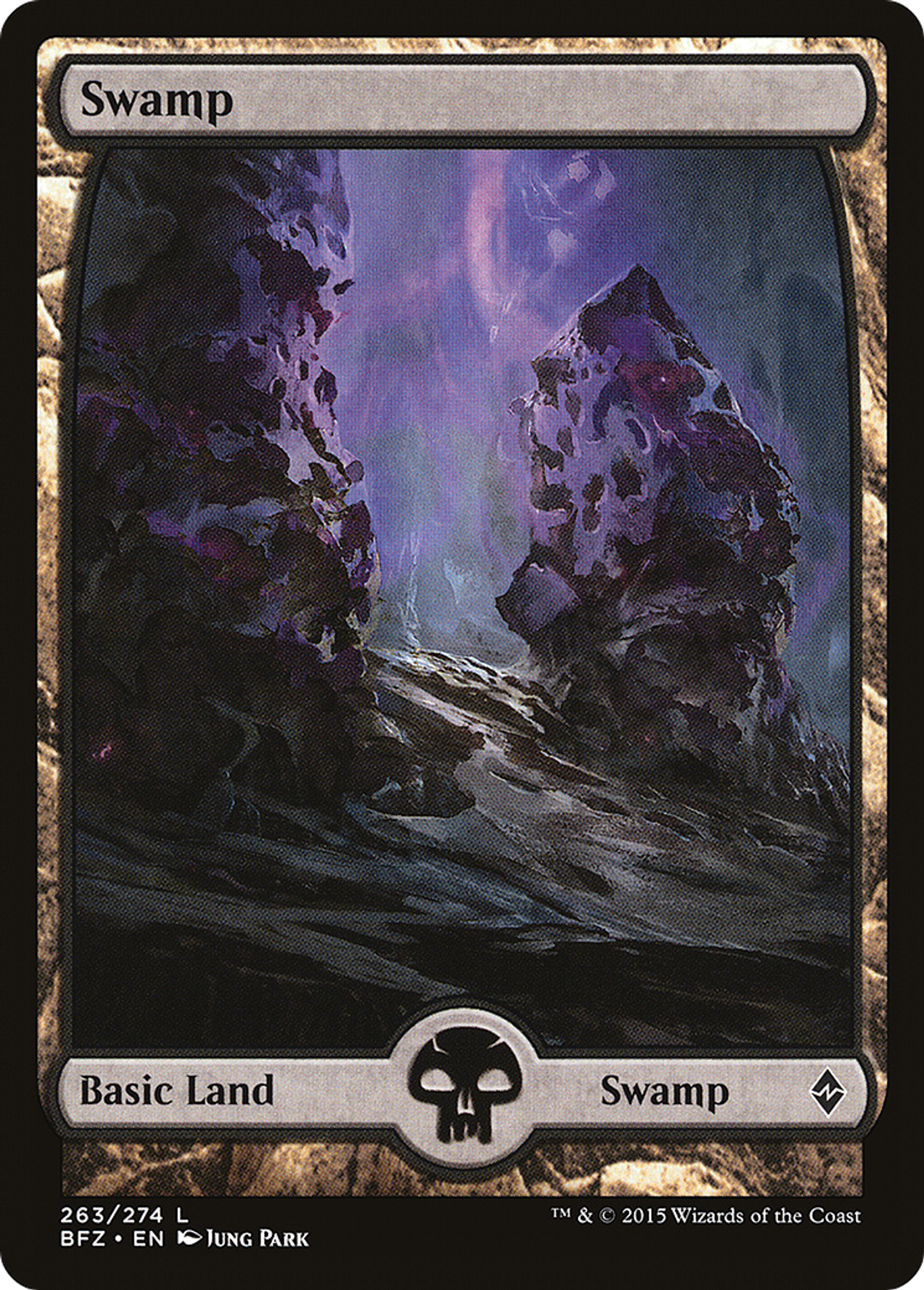 Swamp — Battle for Zendikar — Magic: The Gathering