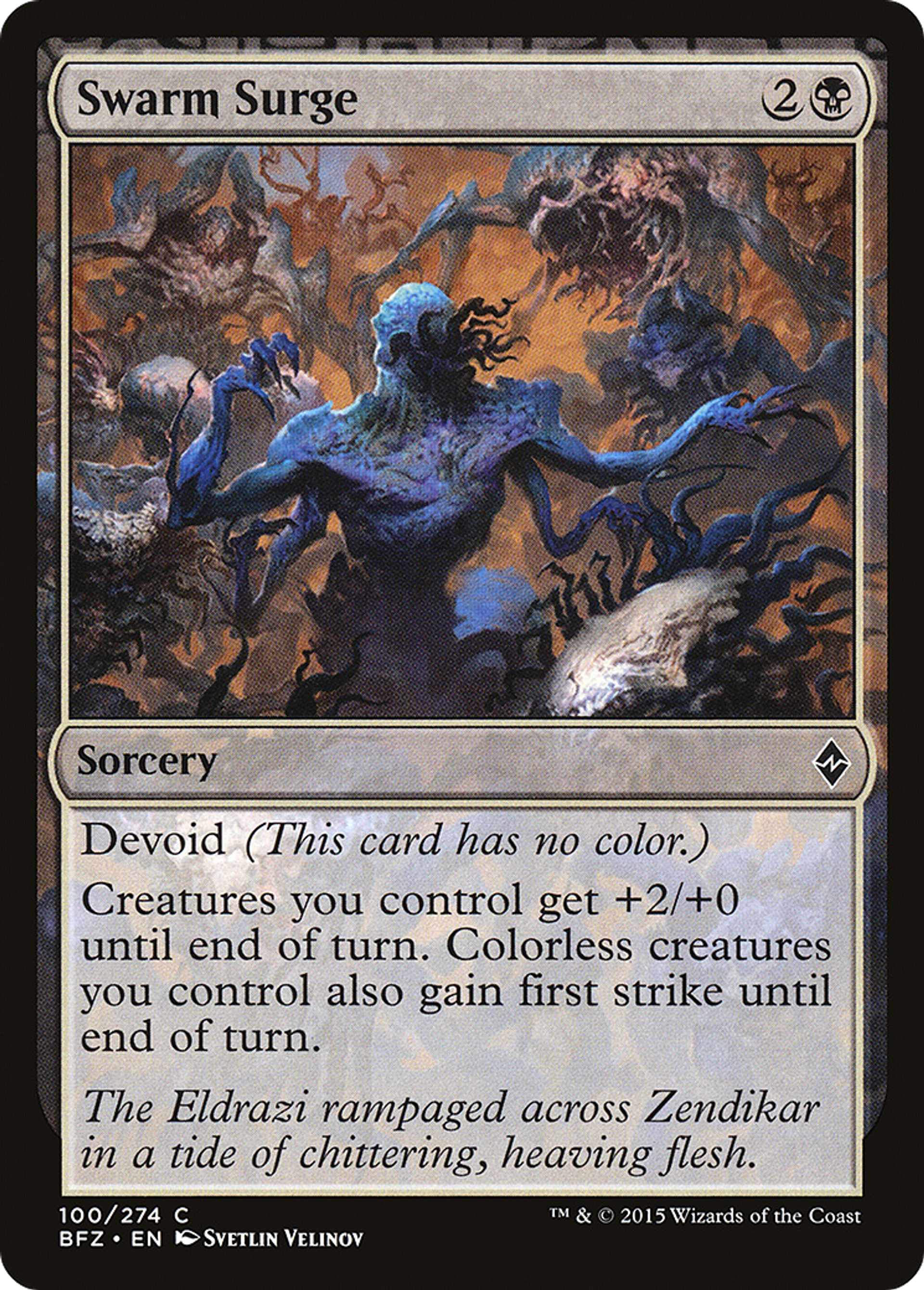 Swarm Surge — Battle for Zendikar — Magic: The Gathering