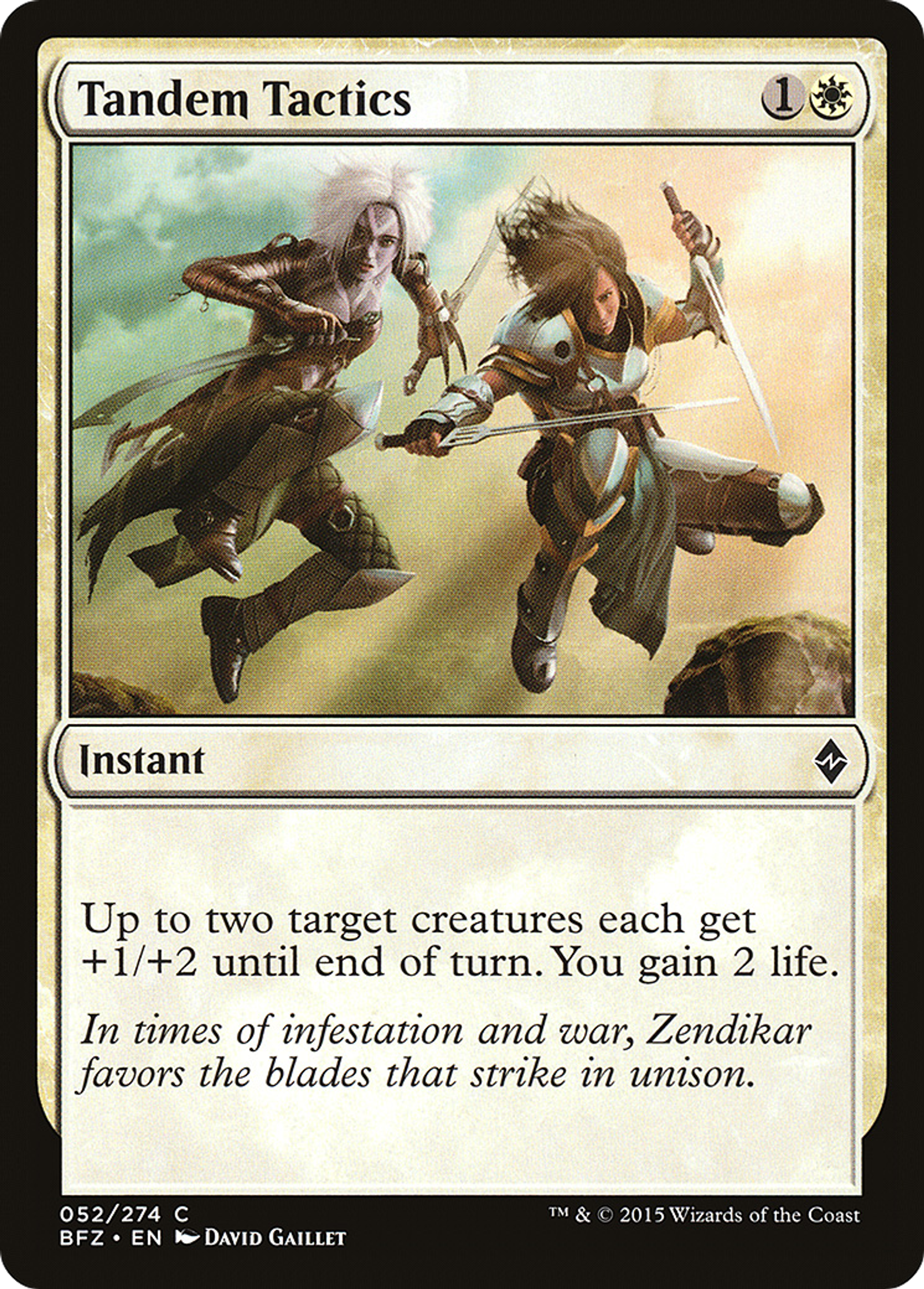 Tandem Tactics — Battle for Zendikar — Magic: The Gathering