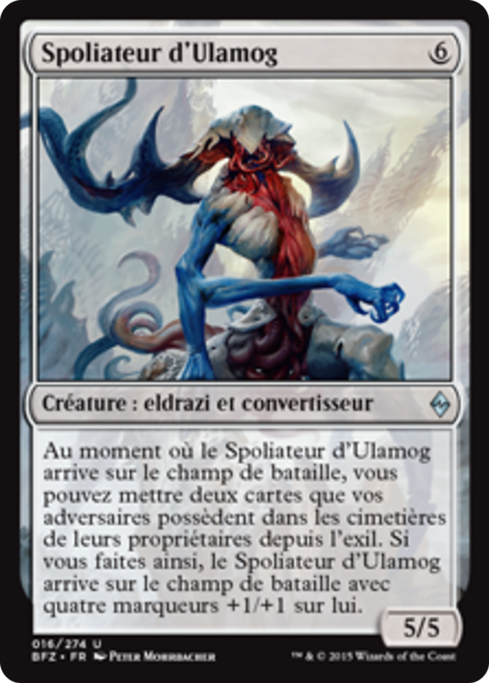 Spoliateur d'Ulamog — Battle for Zendikar — Magic: The Gathering