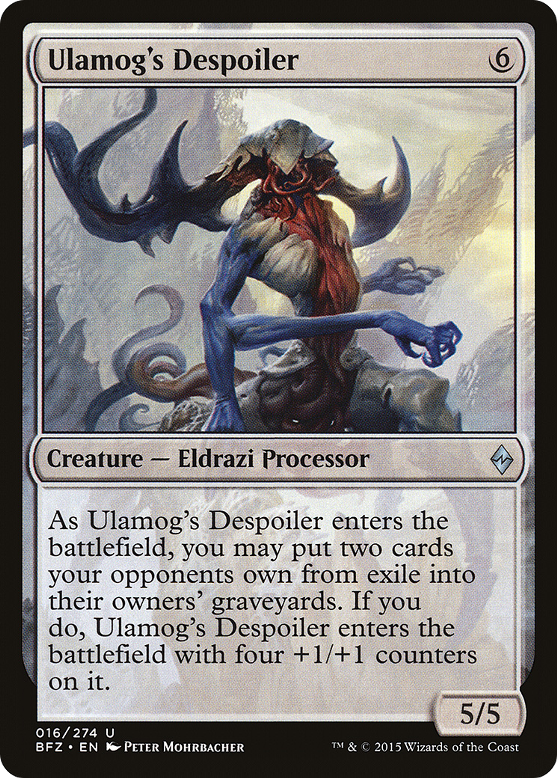 Ulamog's Despoiler — Battle for Zendikar — Magic: The Gathering