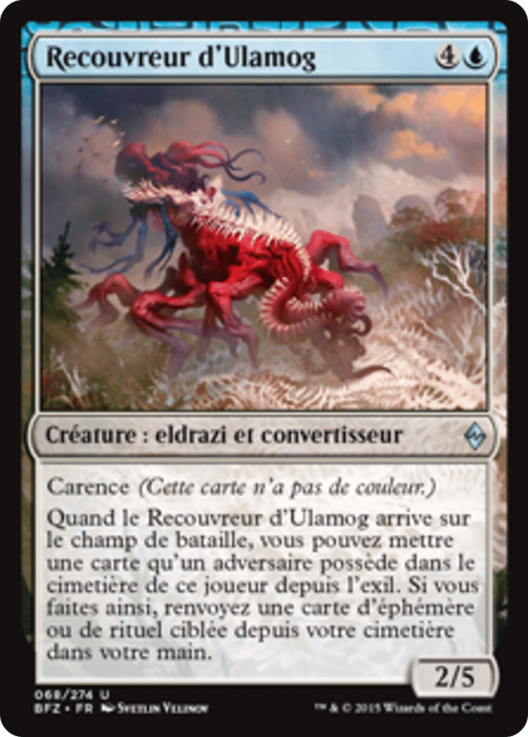 Recouvreur d'Ulamog — Battle for Zendikar — Magic: The Gathering