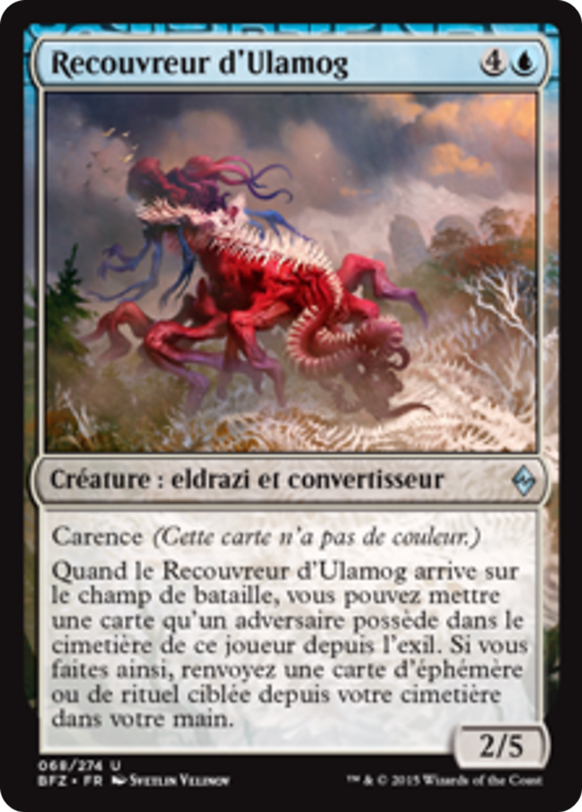 Recouvreur d'Ulamog — Battle for Zendikar — Magic: The Gathering