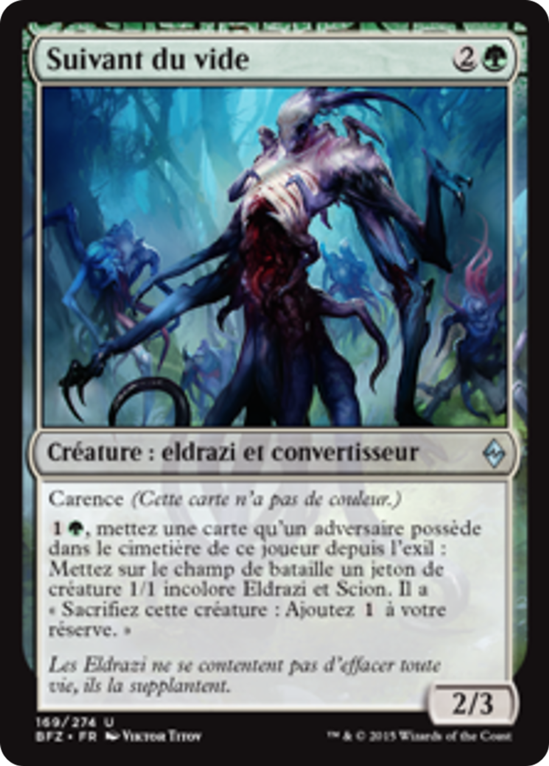 Suivant du vide — Battle for Zendikar — Magic: The Gathering