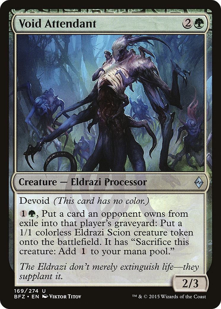 Void Attendant — Battle for Zendikar — Magic: The Gathering