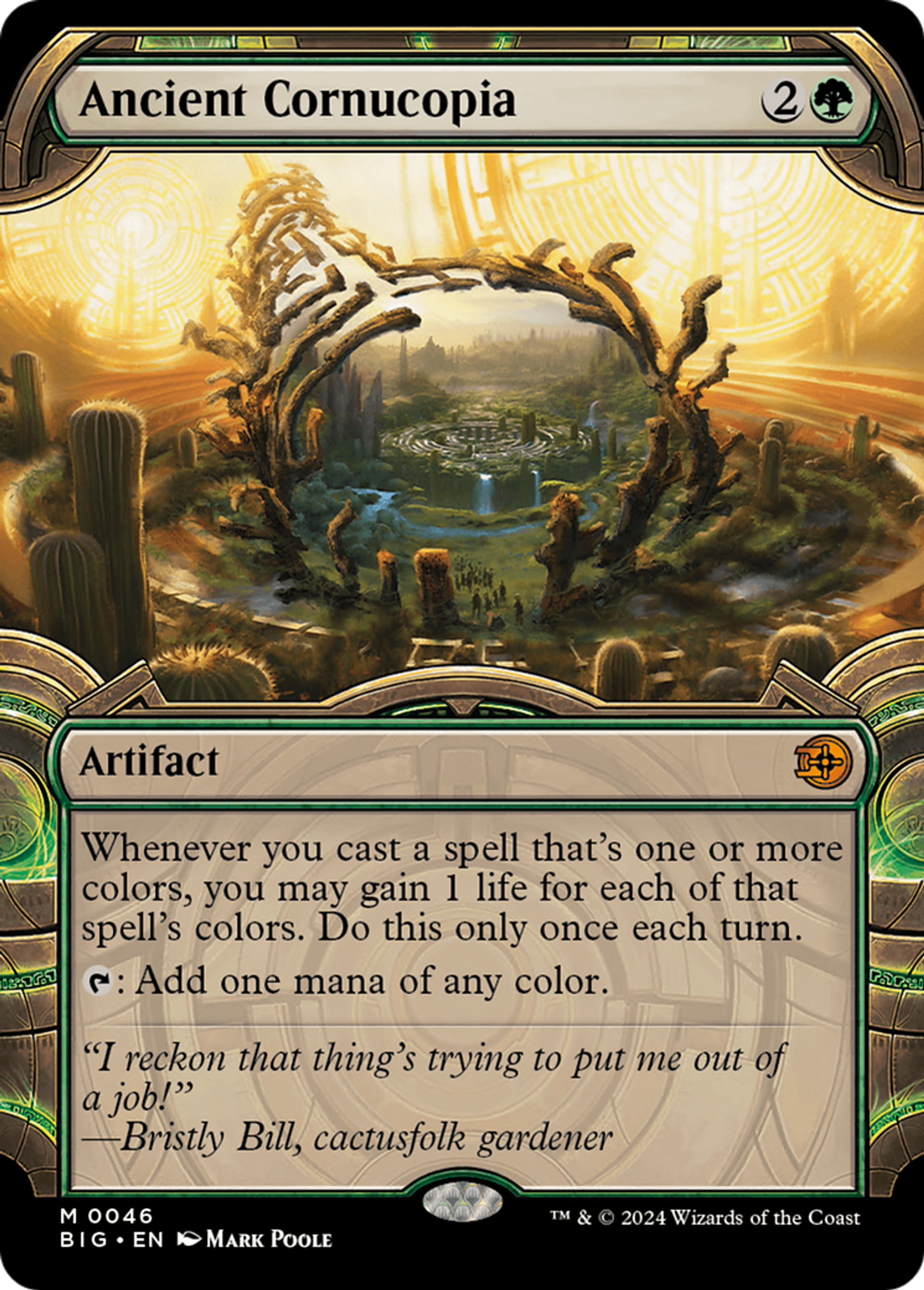 Ancient Cornucopia — The Big Score — Magic: The Gathering