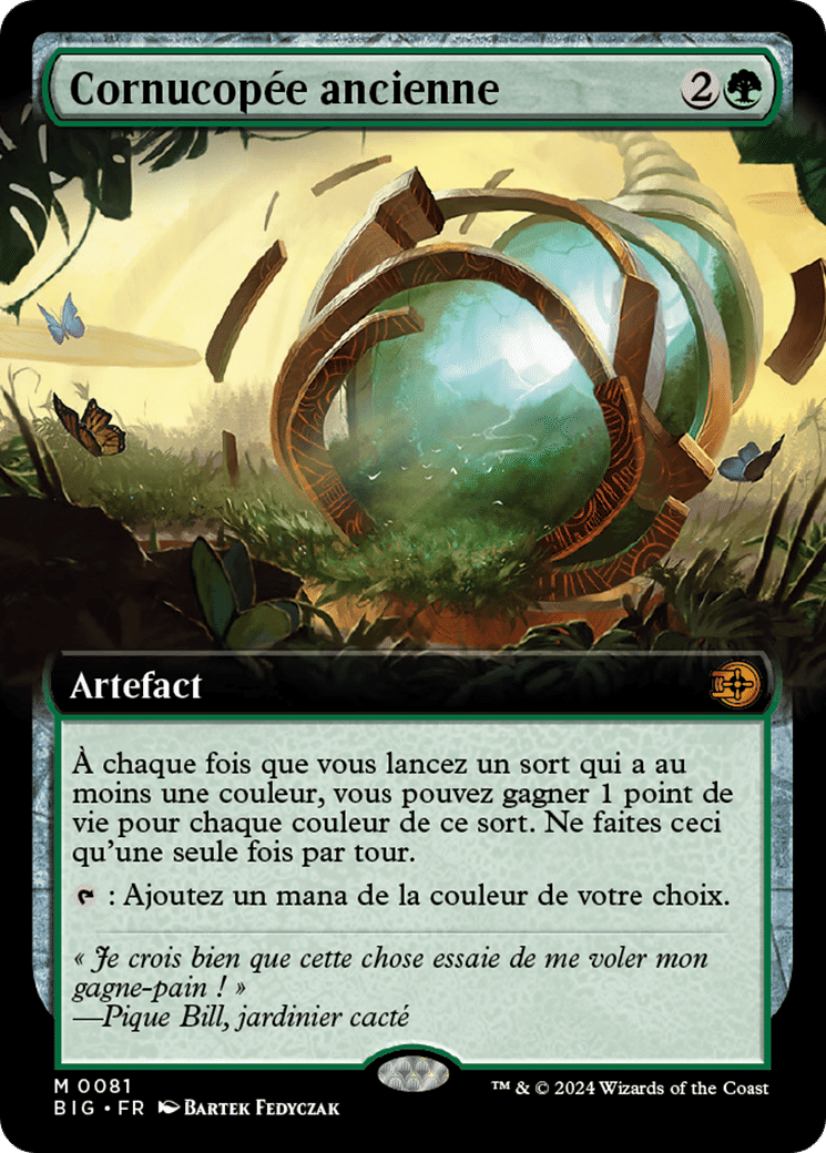 Cornucopée ancienne — The Big Score — Magic: The Gathering