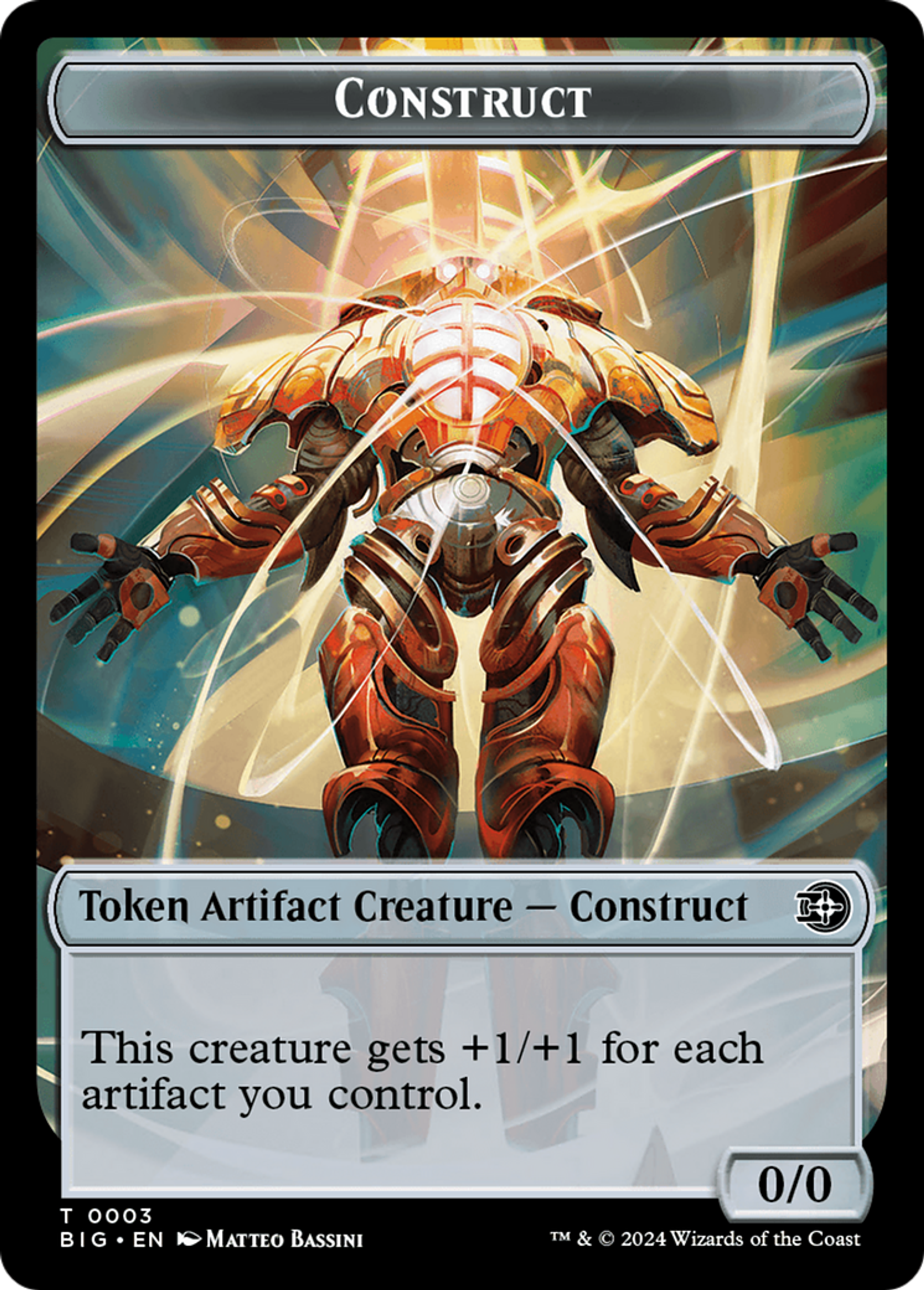 Construct — The Big Score — Magic: The Gathering