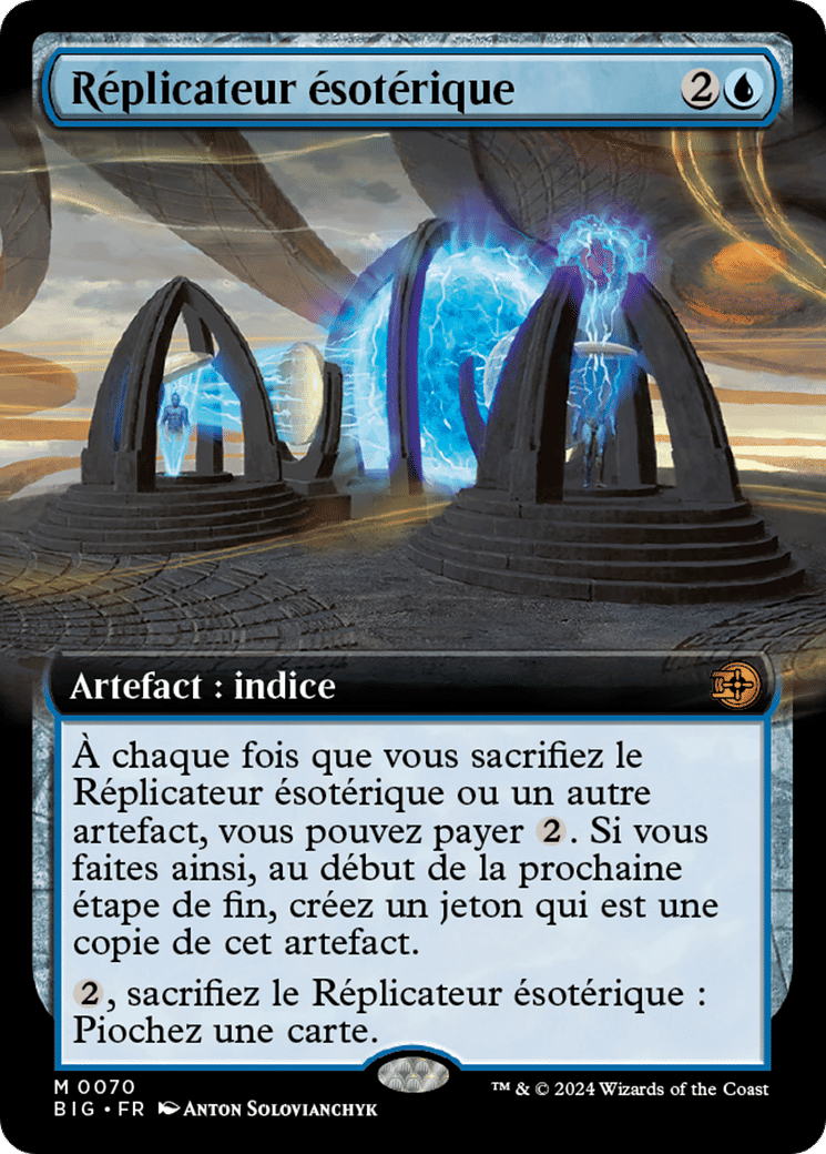 Réplicateur ésotérique — The Big Score — Magic: The Gathering