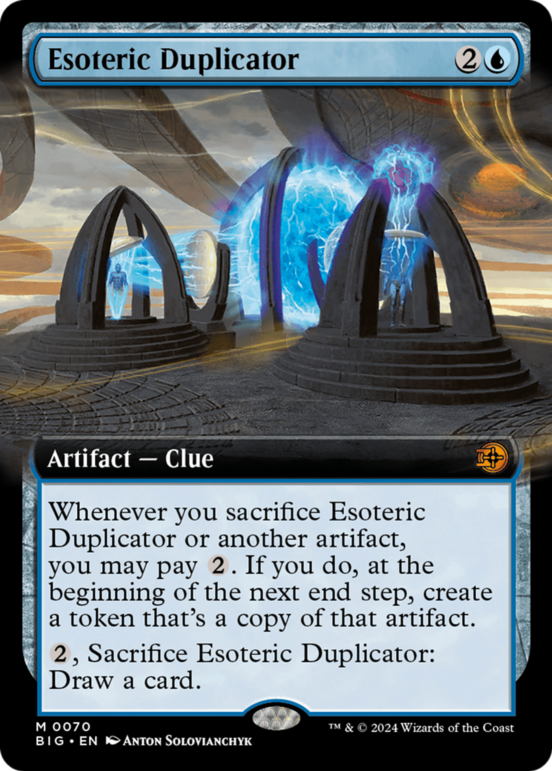 Esoteric Duplicator — The Big Score — Magic: The Gathering