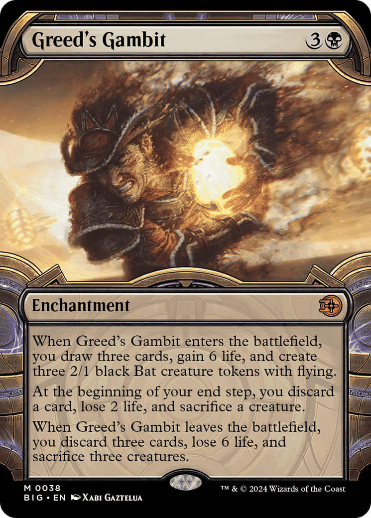 Greed's Gambit — The Big Score — Magic: The Gathering