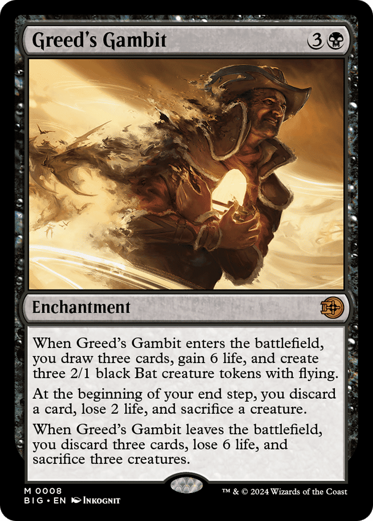 Greed's Gambit — The Big Score — Magic: The Gathering