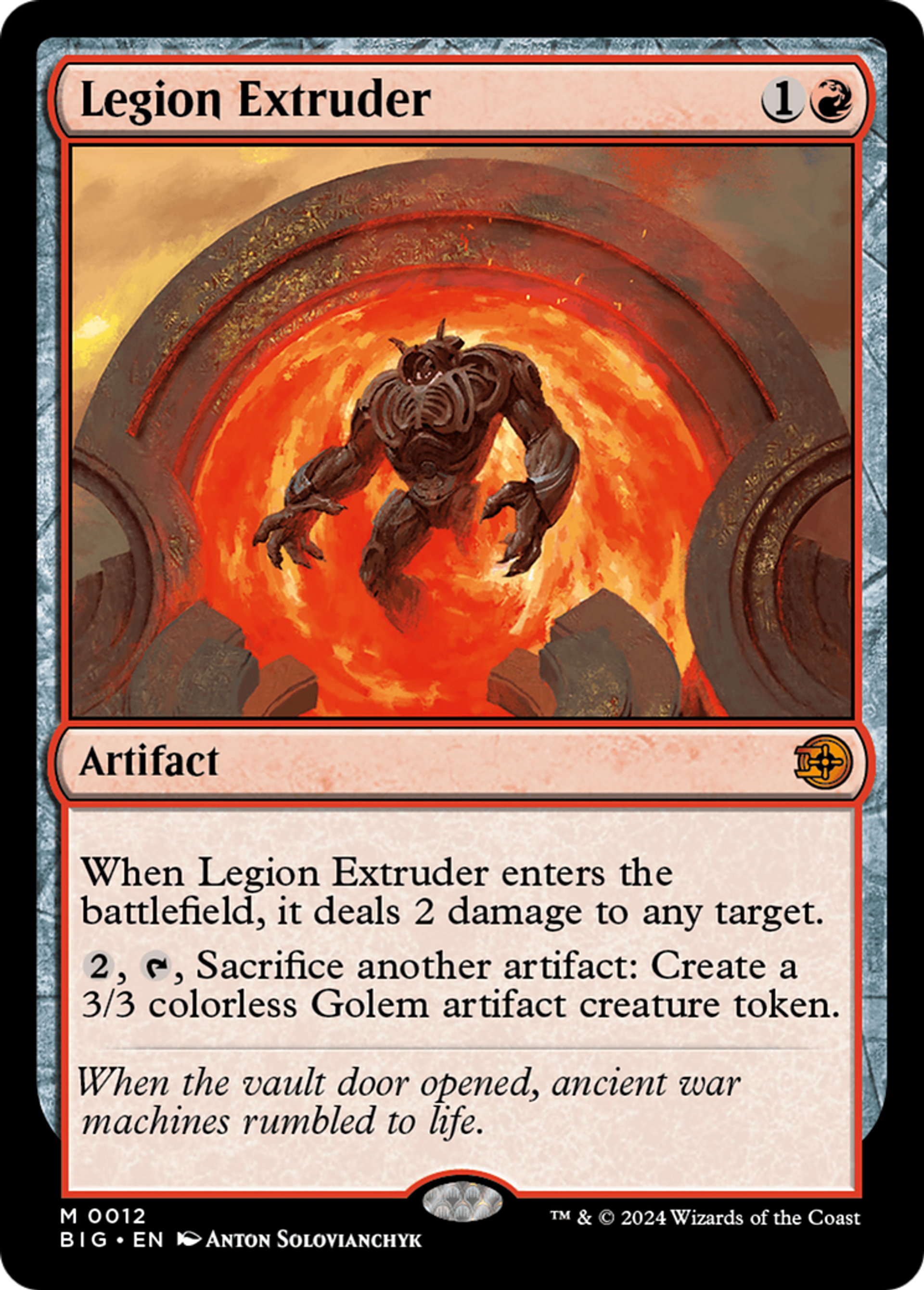 Extrudeur de légion — The Big Score — Magic: The Gathering