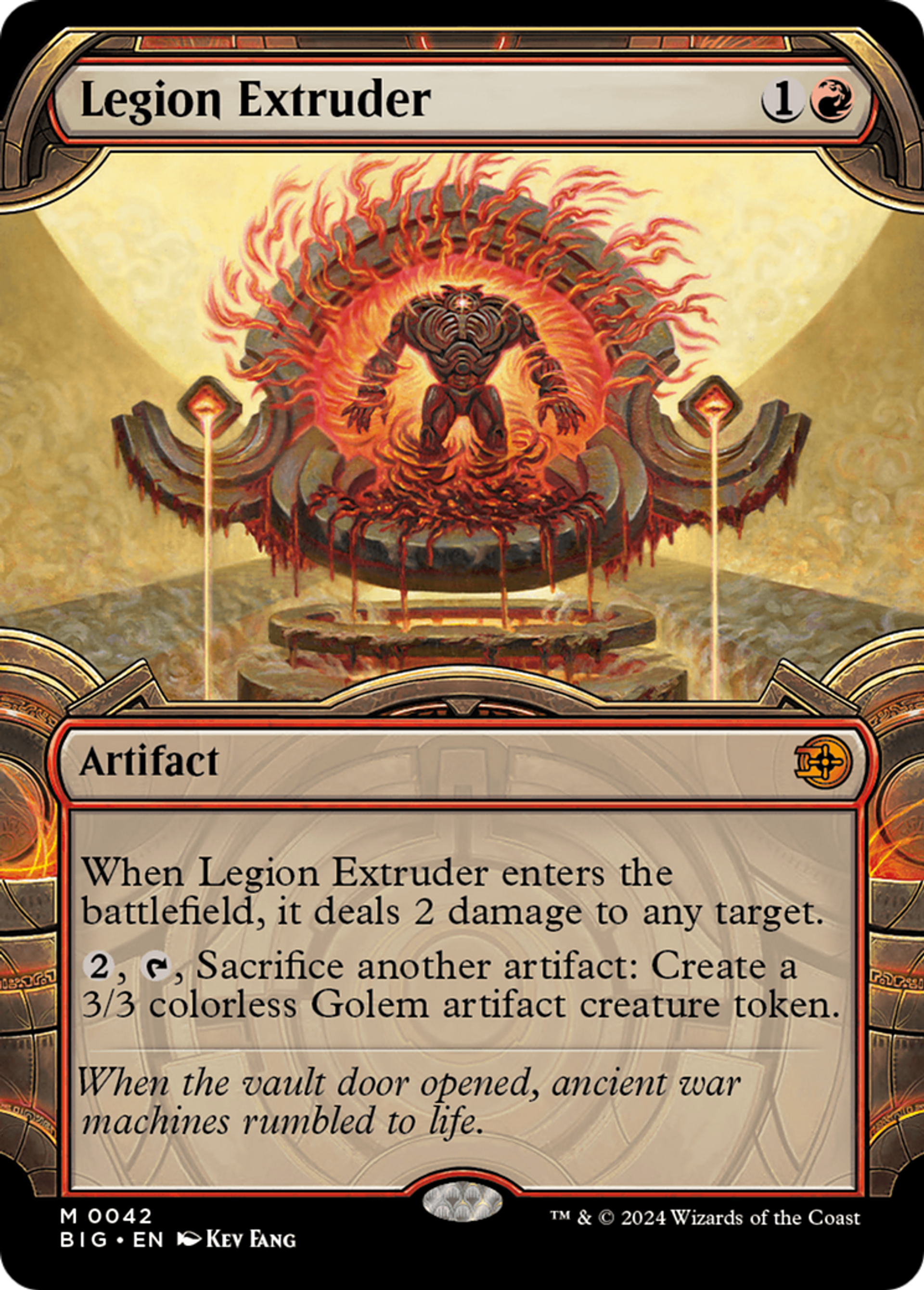 Legion Extruder — The Big Score — Magic: The Gathering