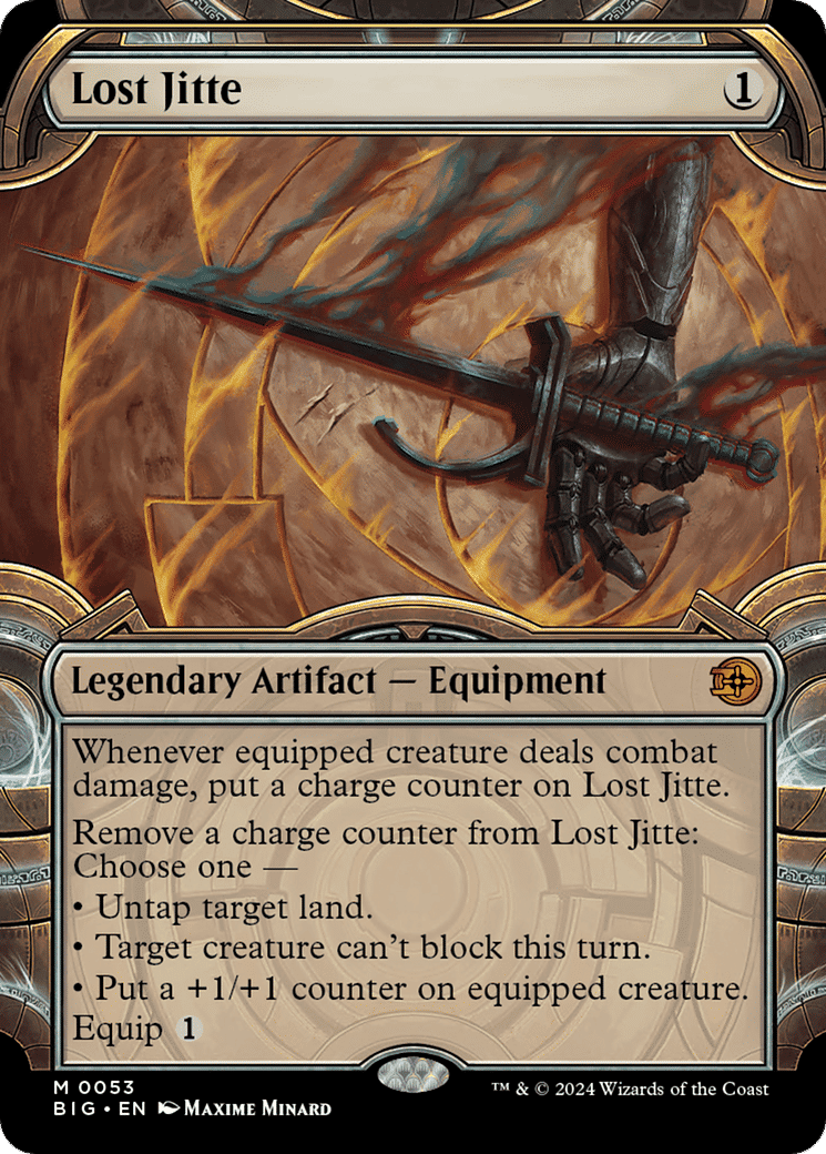Lost Jitte — The Big Score — Magic: The Gathering