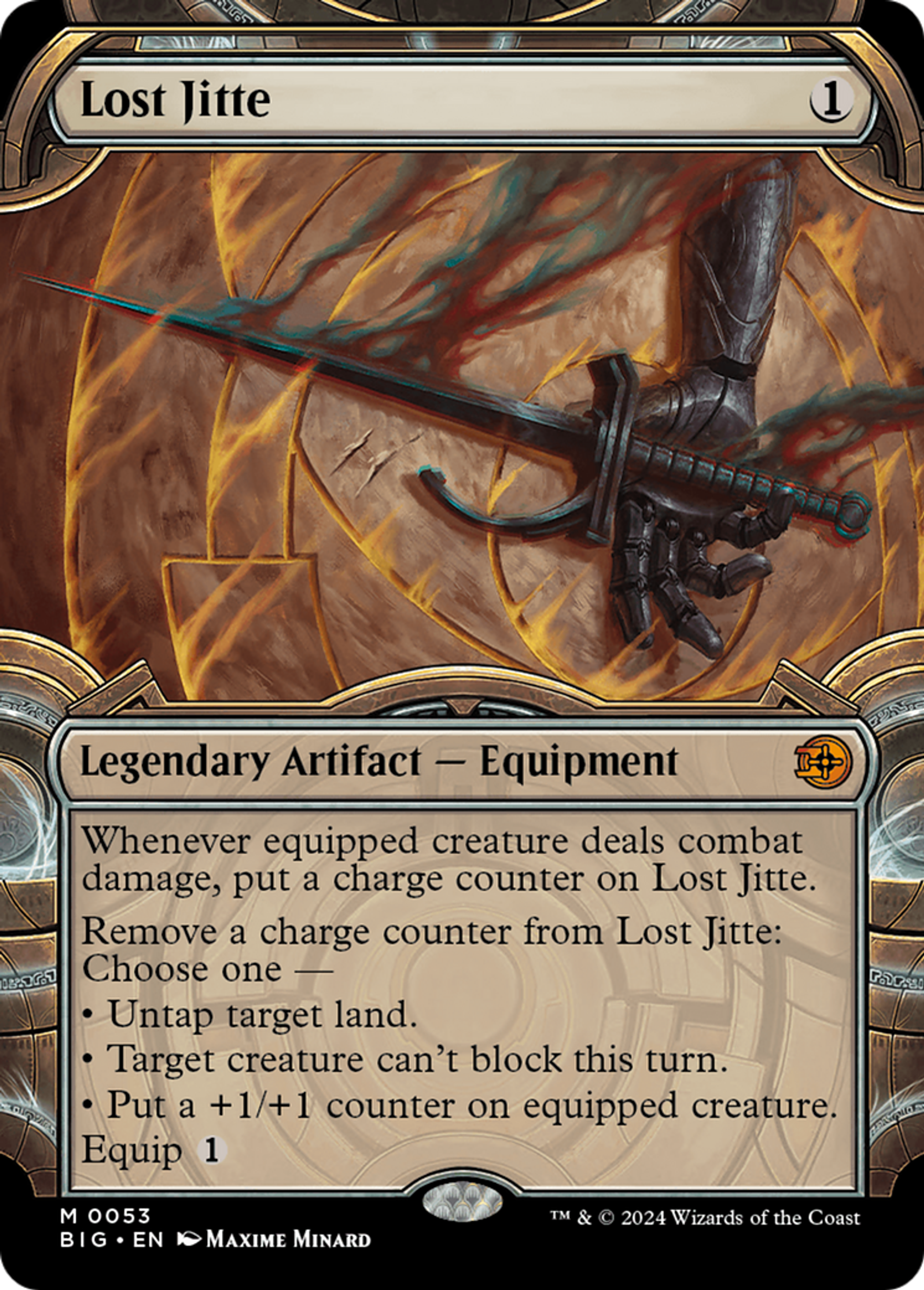 Lost Jitte — The Big Score — Magic: The Gathering