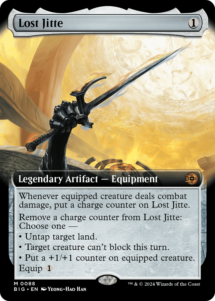 Lost Jitte — The Big Score — Magic: The Gathering
