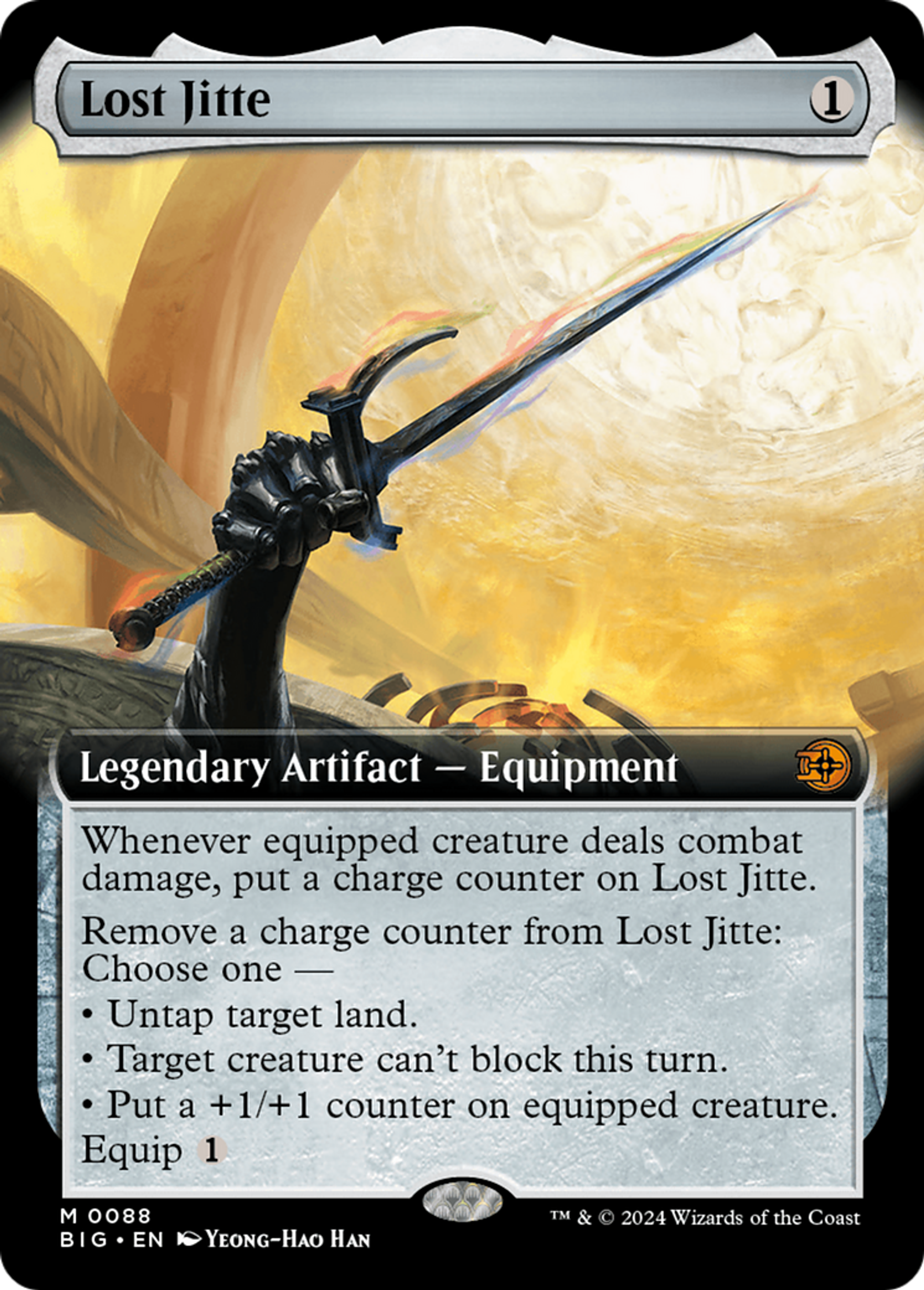 Lost Jitte — The Big Score — Magic: The Gathering