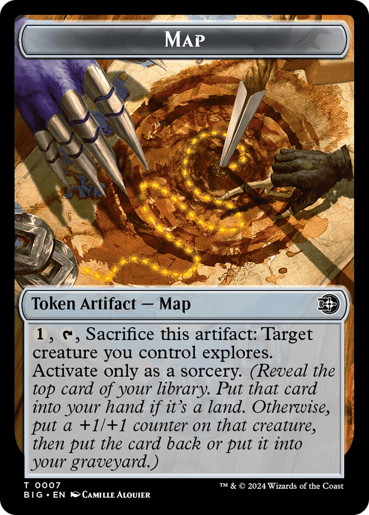 Map — The Big Score — Magic: The Gathering