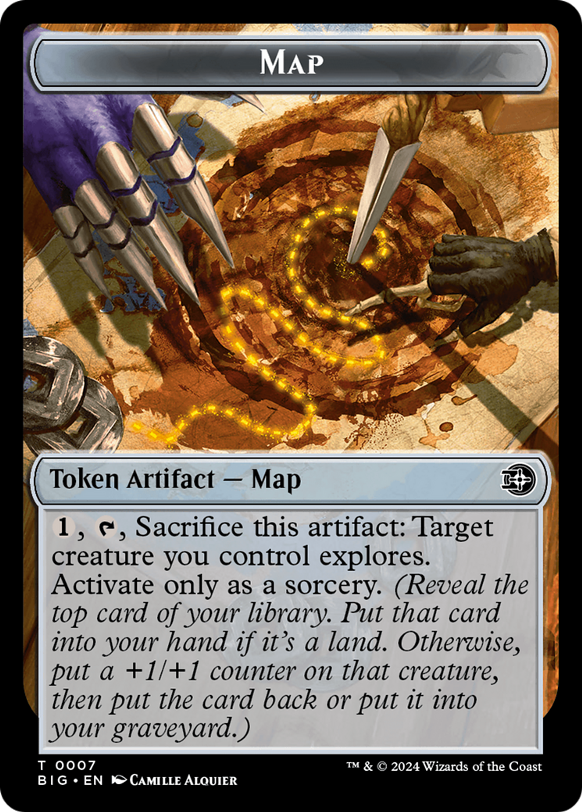 Map — The Big Score — Magic: The Gathering