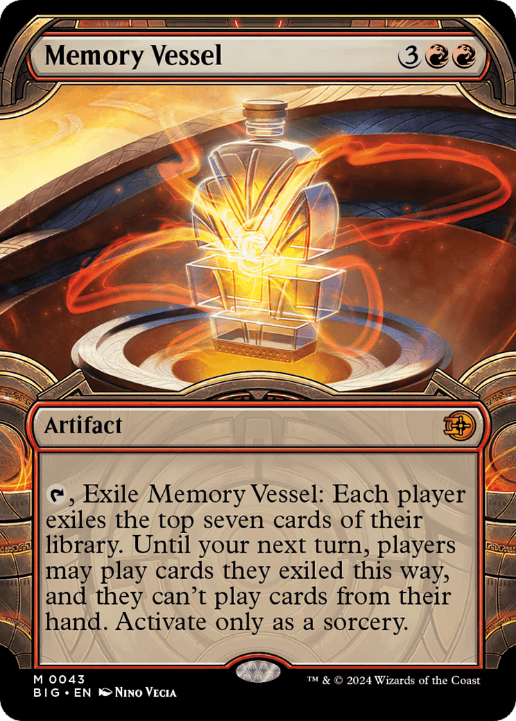 Memory Vessel — The Big Score — Magic: The Gathering