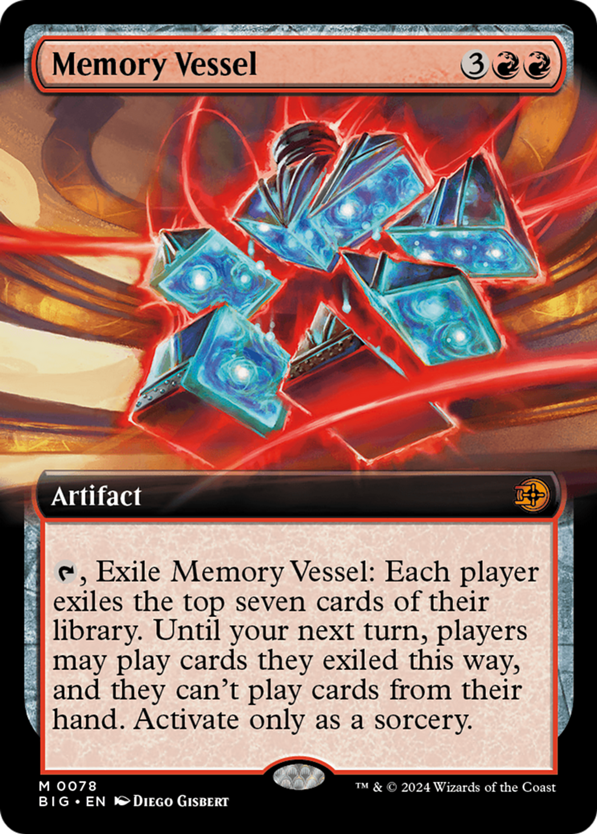 Memory Vessel — The Big Score — Magic: The Gathering