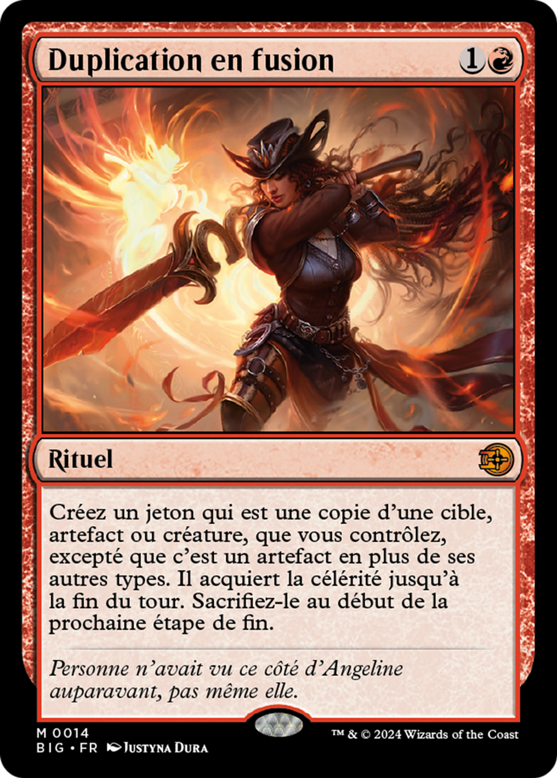 Duplication en fusion — The Big Score — Magic: The Gathering